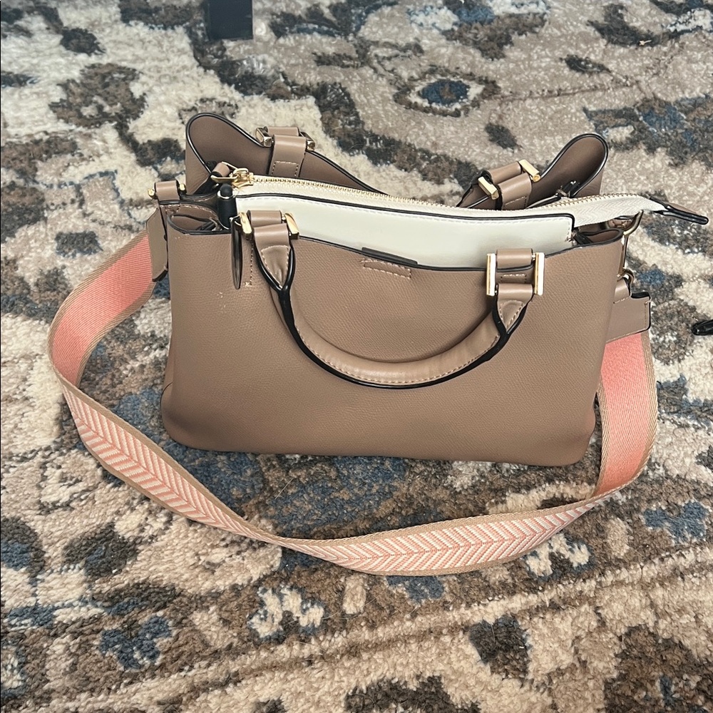 Chic Tan Crossbody Bag